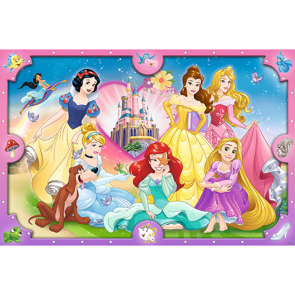 Trefl Puzzles Disney Princess - Junior Super Shape XL Puzzle 160 Teile