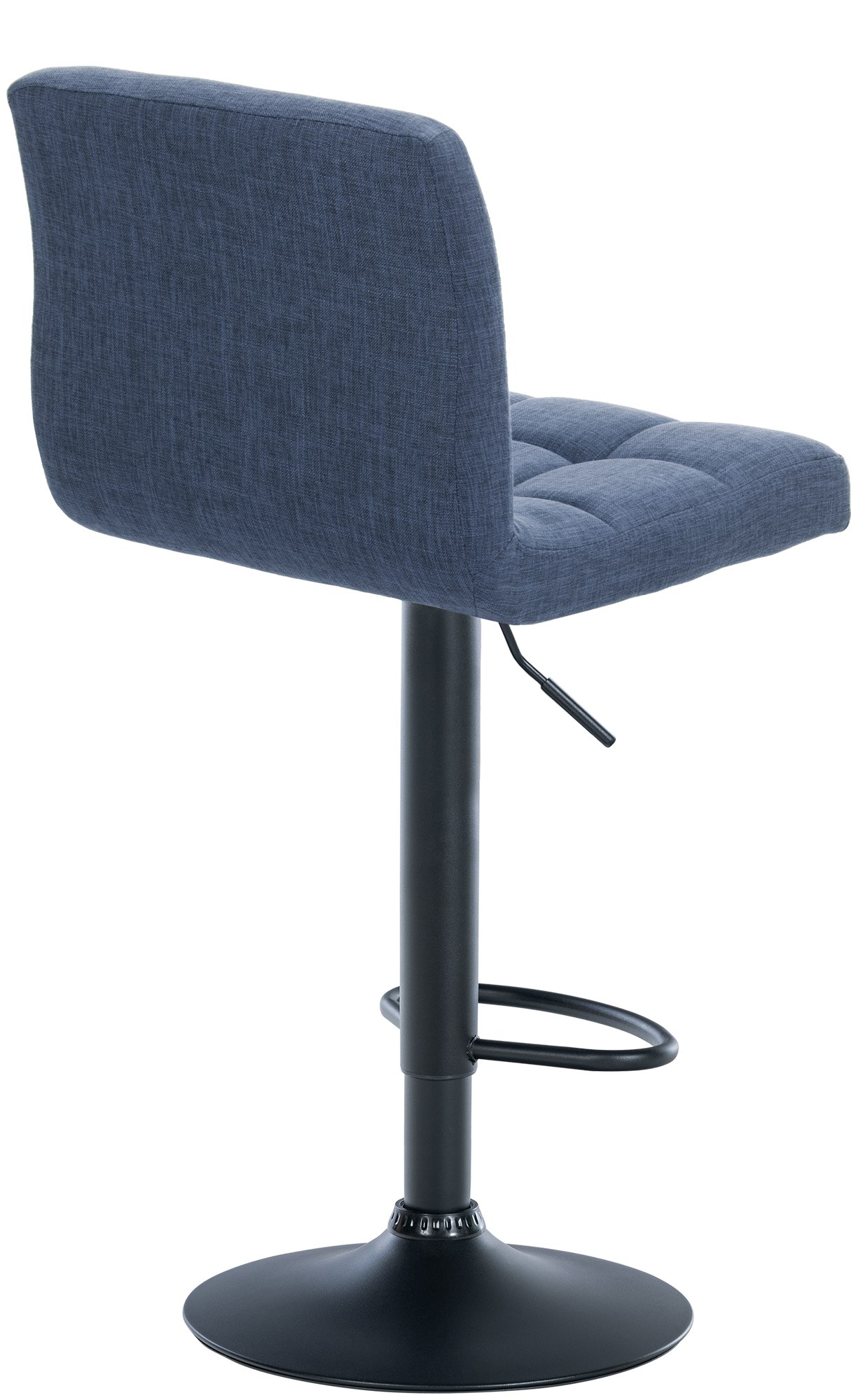 2er Set Barhocker Calma Stoff schwarz