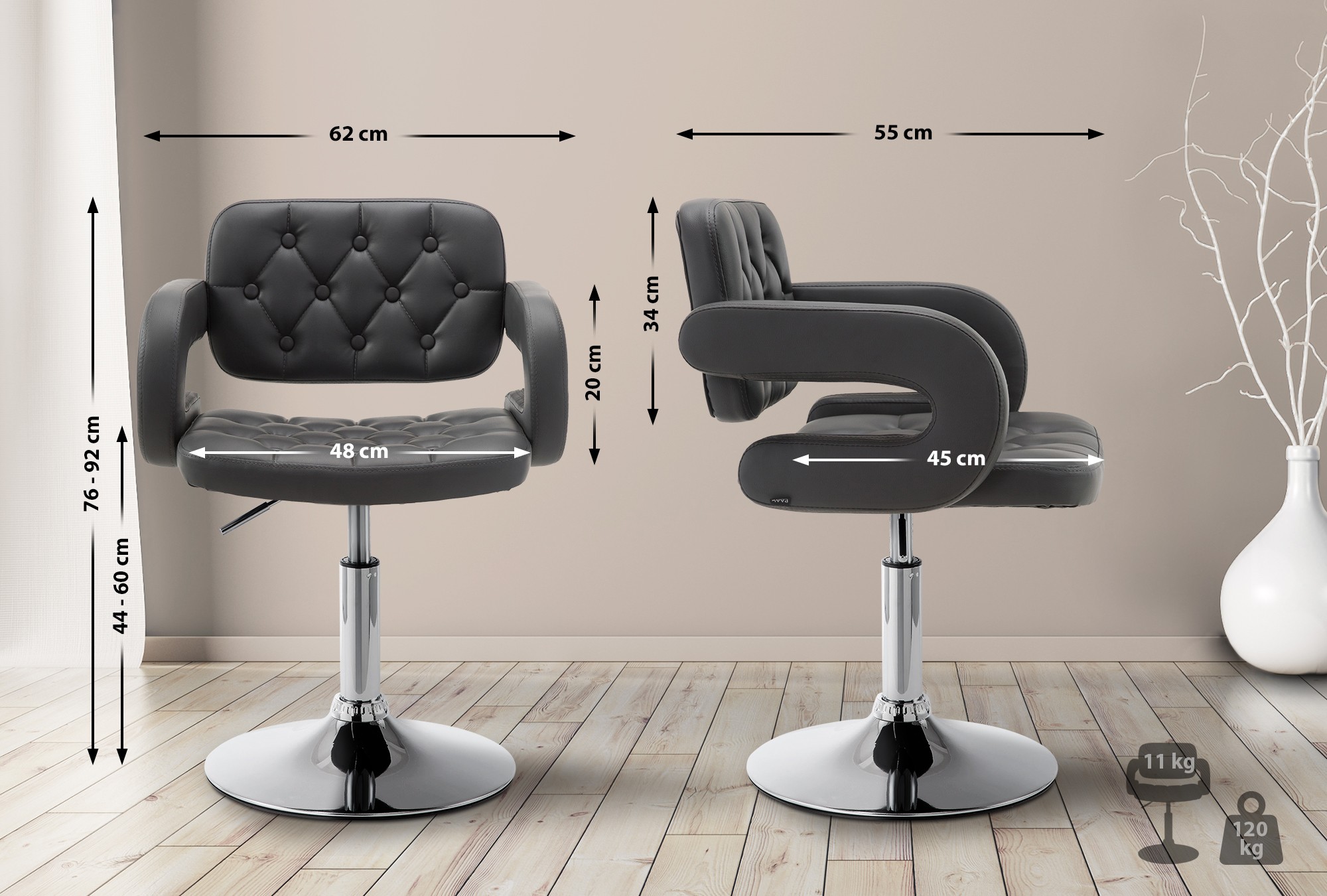 Lounger Dublin Kunstleder