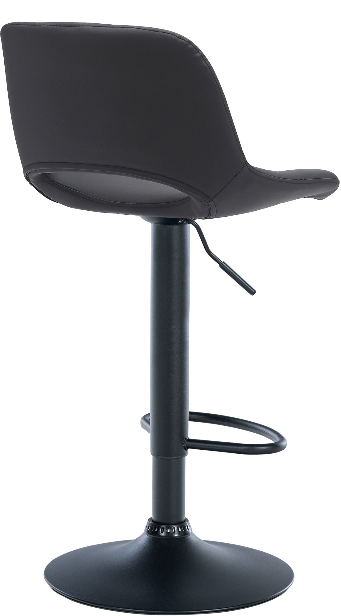 2er Set Barhocker Camden Kunstleder schwarz