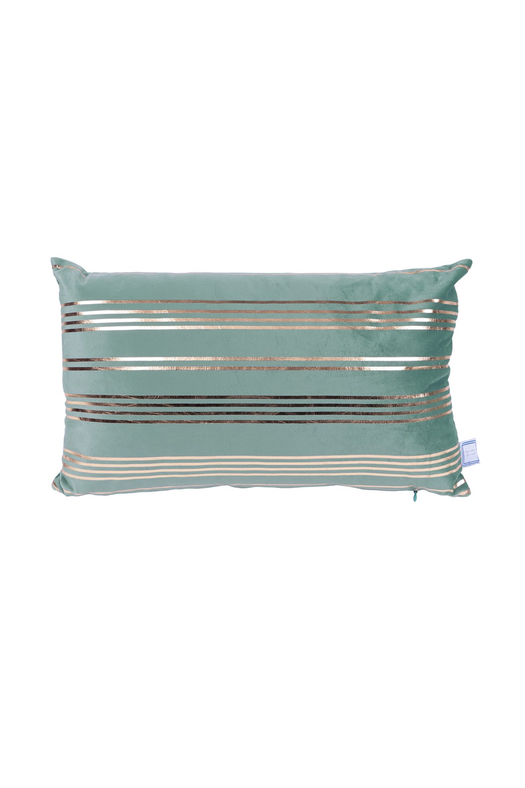 Deko-Kissen Dekokissen Prisma 525 2er-Set Mint / Gold