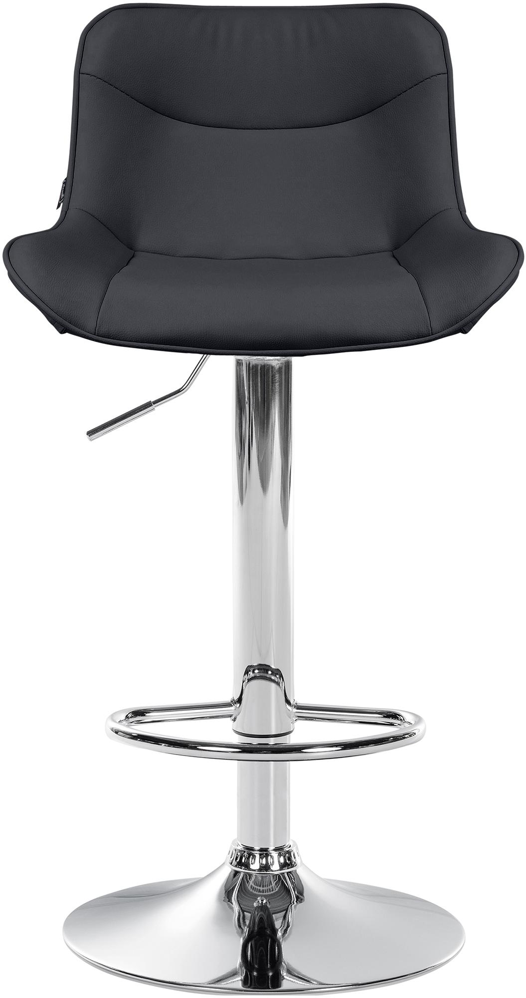 Barhocker Vonore Kunstleder chrom