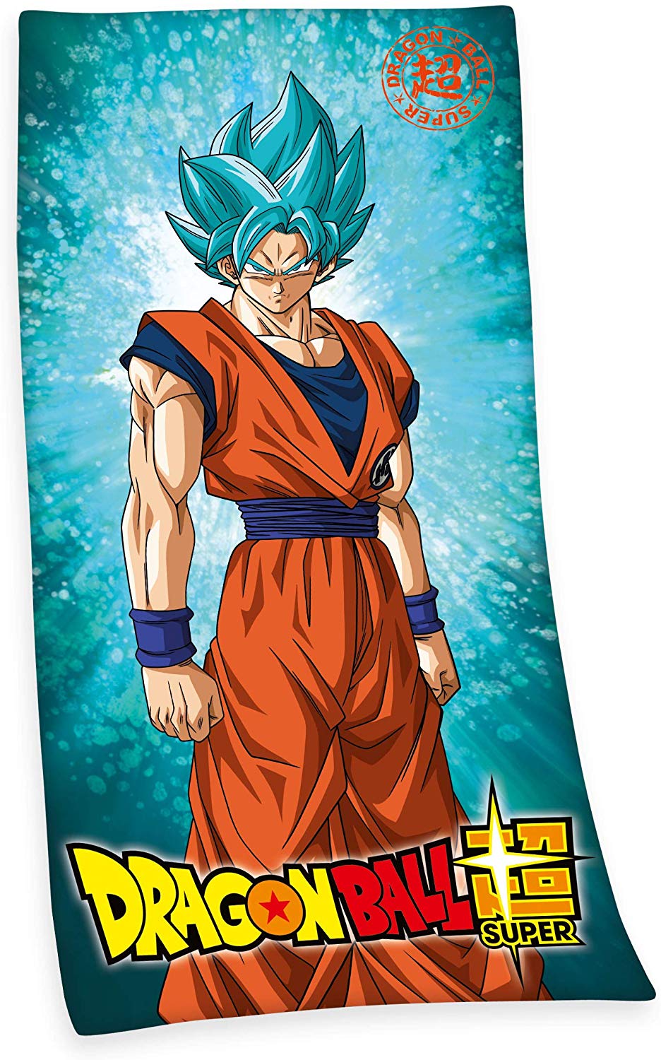Herding Verschiedene Lizenzen Dragon Ball - Badetuch "Son Goku", 150 x 75cm