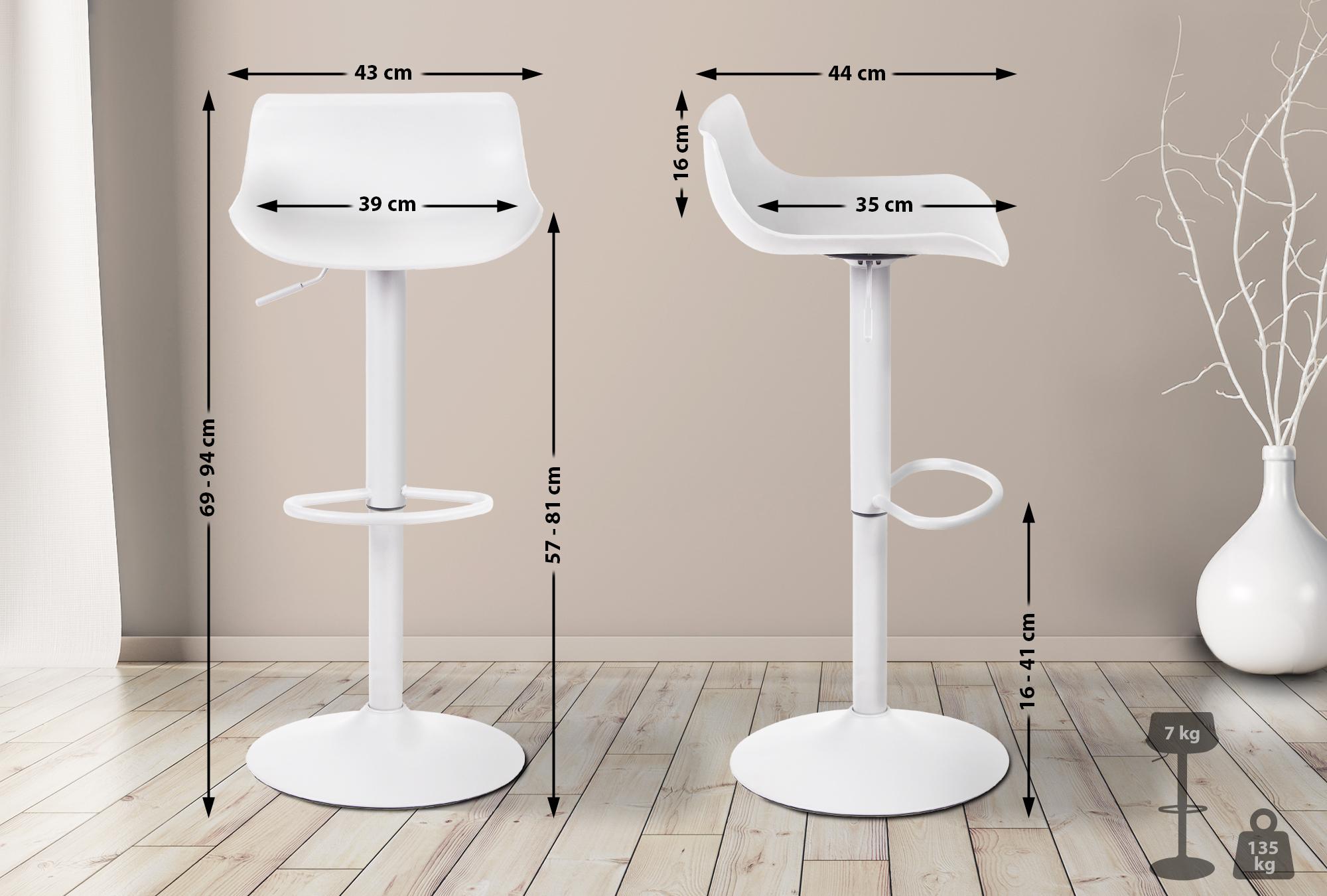 CLP Trading GmbH 2er Set Barhocker Aveiro – Ansicht 3