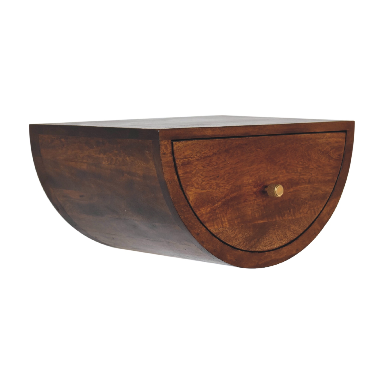 Chestnut Crescent Schwebendes Nachttischchen