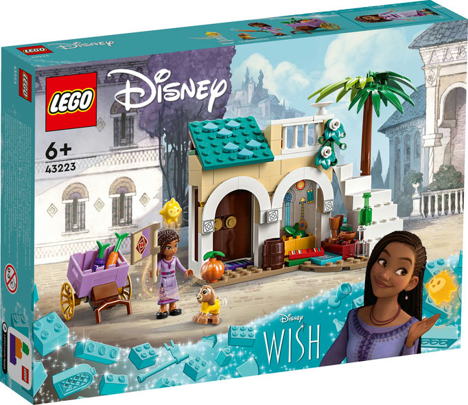 LEGO® Bau- & Konstruktionsspielzeug LEGO® Disney™ 43223 - Wish: Asha in der Stadt Rosas (154 Teile)