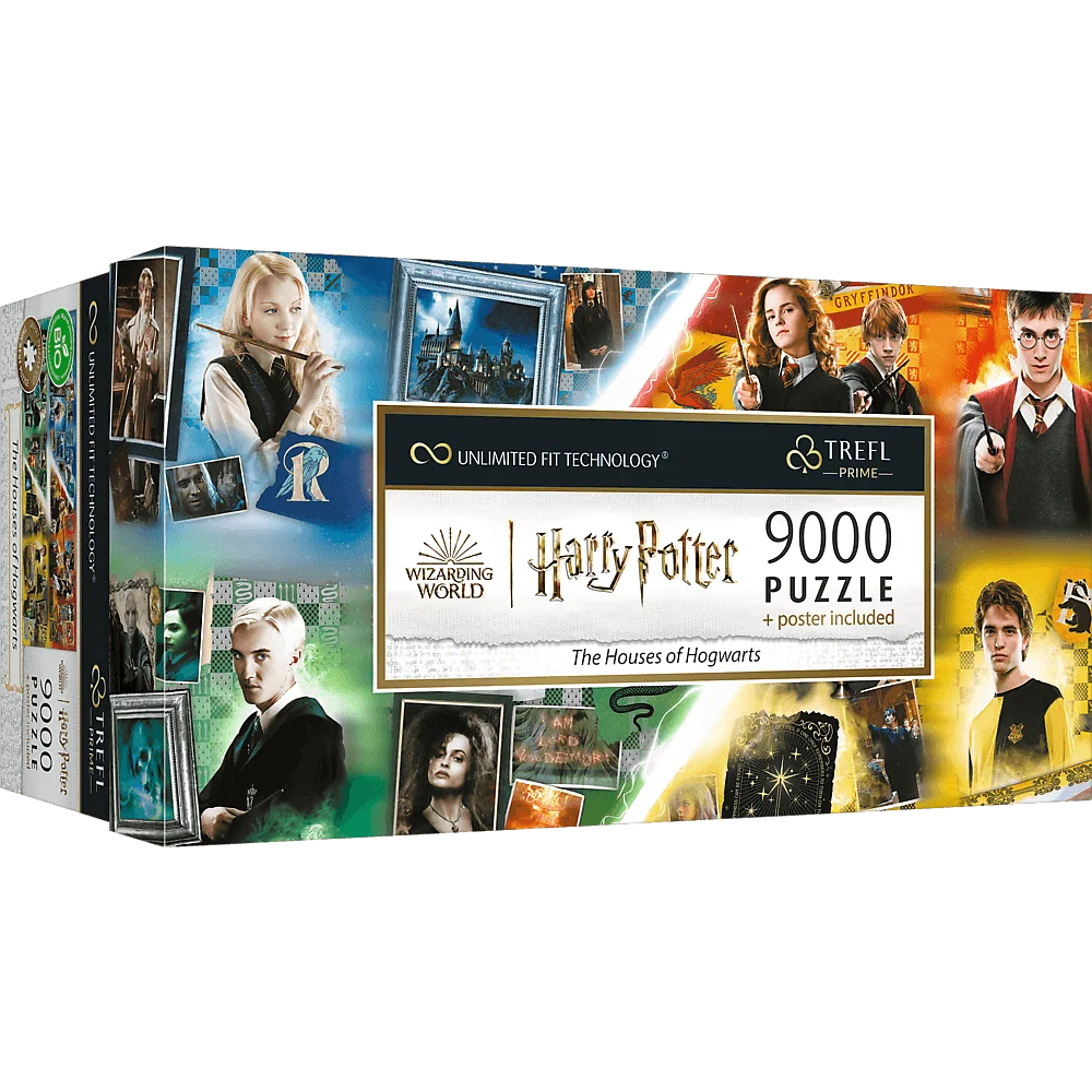 Trefl Puzzles Harry Potter - Die Häuser von Hogwarts - UFT Puzzle 9000 Teile