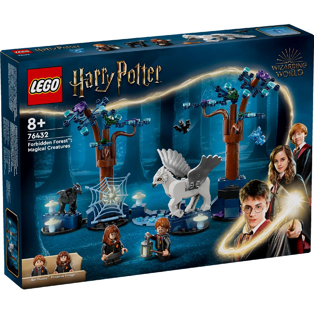 LEGO® Bau- & Konstruktionsspielzeug LEGO® 76432 Harry Potter™ - Der verbotene Wald™: Magische Wesen (172 Teile)
