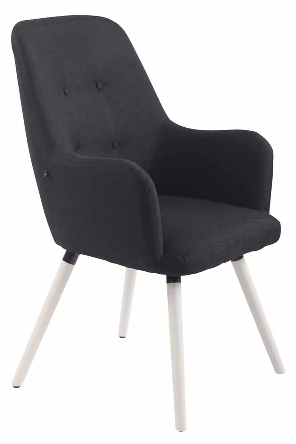 Lounger Aarhus Stoff weiß