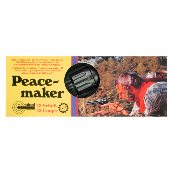 Schrödel Sonstiges J.G. Peacemaker Colt: Spielzeugpistole 22,5 cm, schwarz