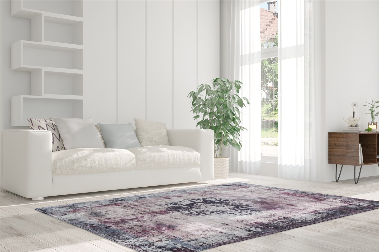 Teppich Vintage 8403 Anthrazit 160cm x 230cm