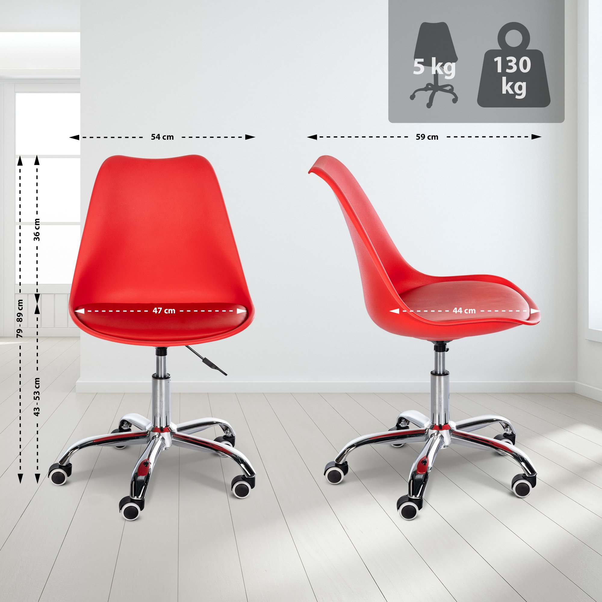 CLP Trading GmbH Arbeitshocker Laflin – Ansicht 2