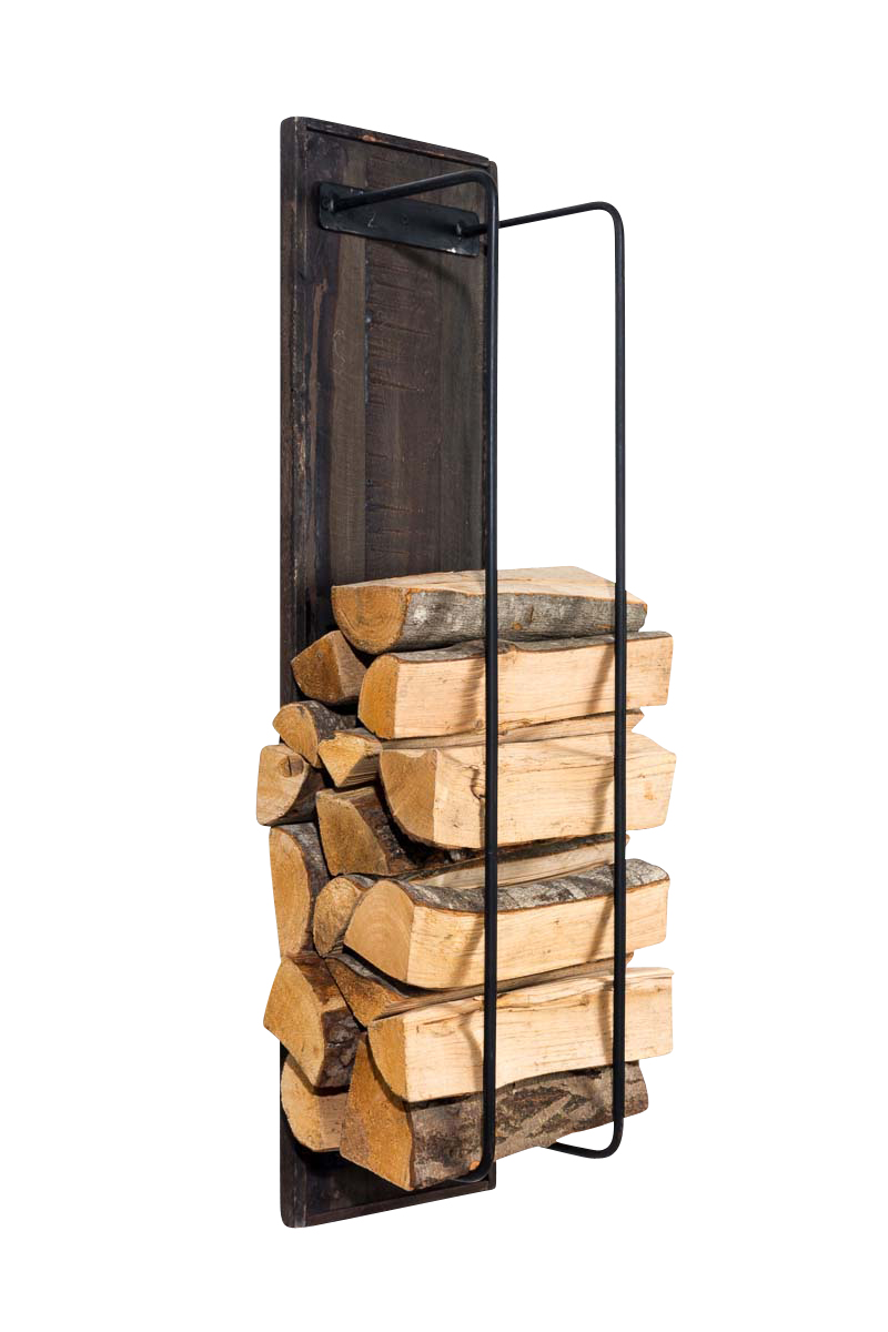 Kaminholzständer Houston Wand 90