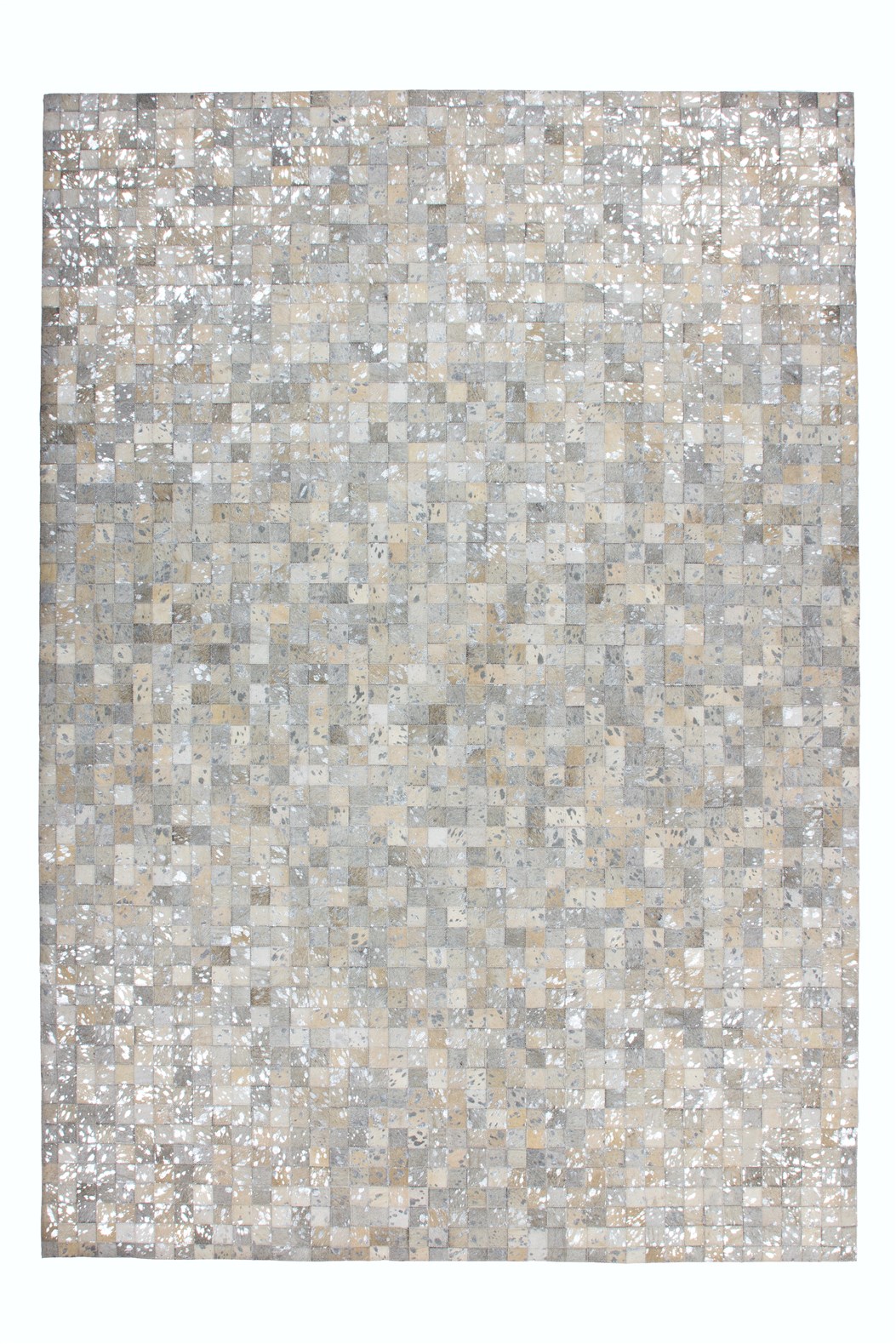 Teppich Rocket 110 Grau / Silber 80cm x 150cm