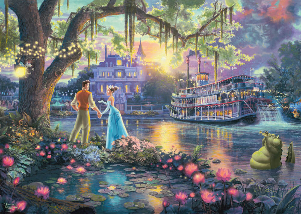 Schmidt Spiele GmbH Puzzles Disney - The Princess and the Frog, 1000 Teile - Puzzle