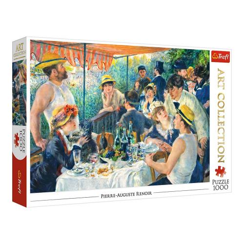Trefl Puzzles Pierre-Auguste Renoir: Das Frühstück der Ruderer - Art Collection Puzzle 1000 Teile