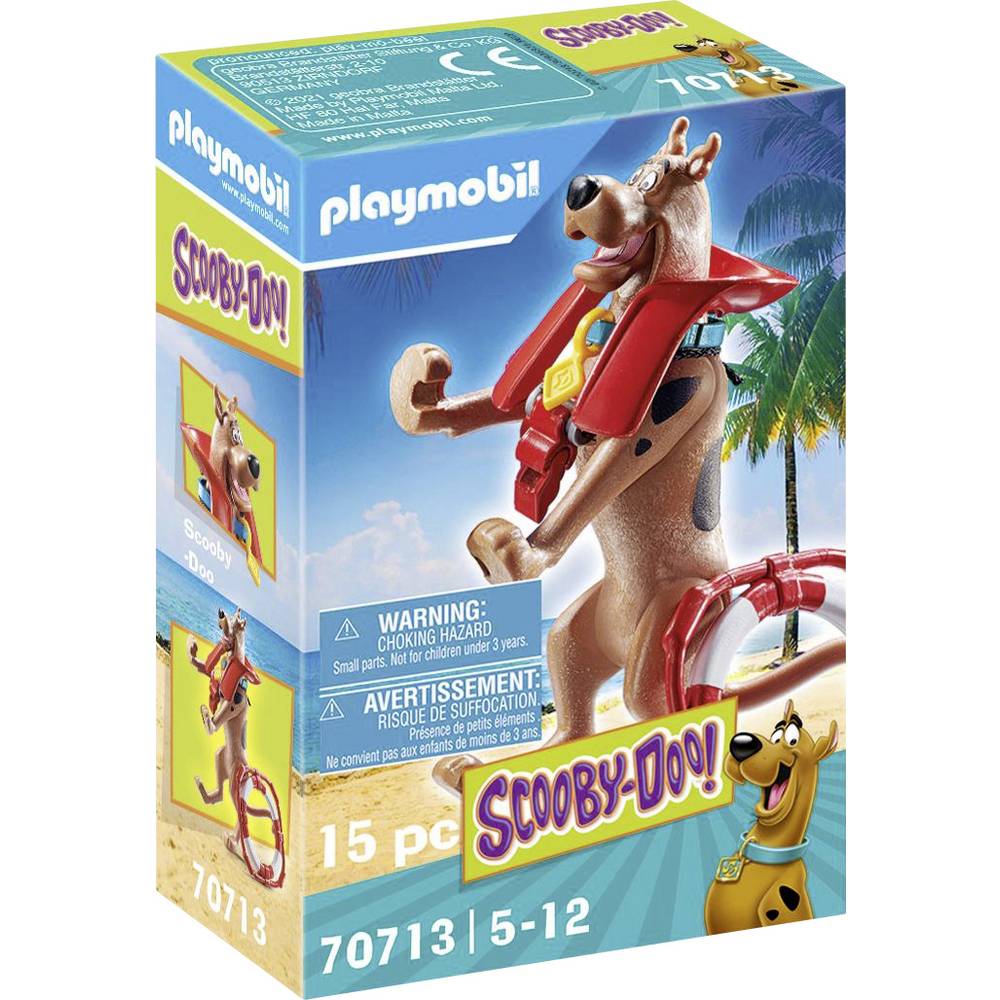 PLAYMOBIL® Sammel- & Spielfiguren PLAYMOBIL® 70713 - Playmobil Scooby Doo Sammelfigur Rettungsschwimmer