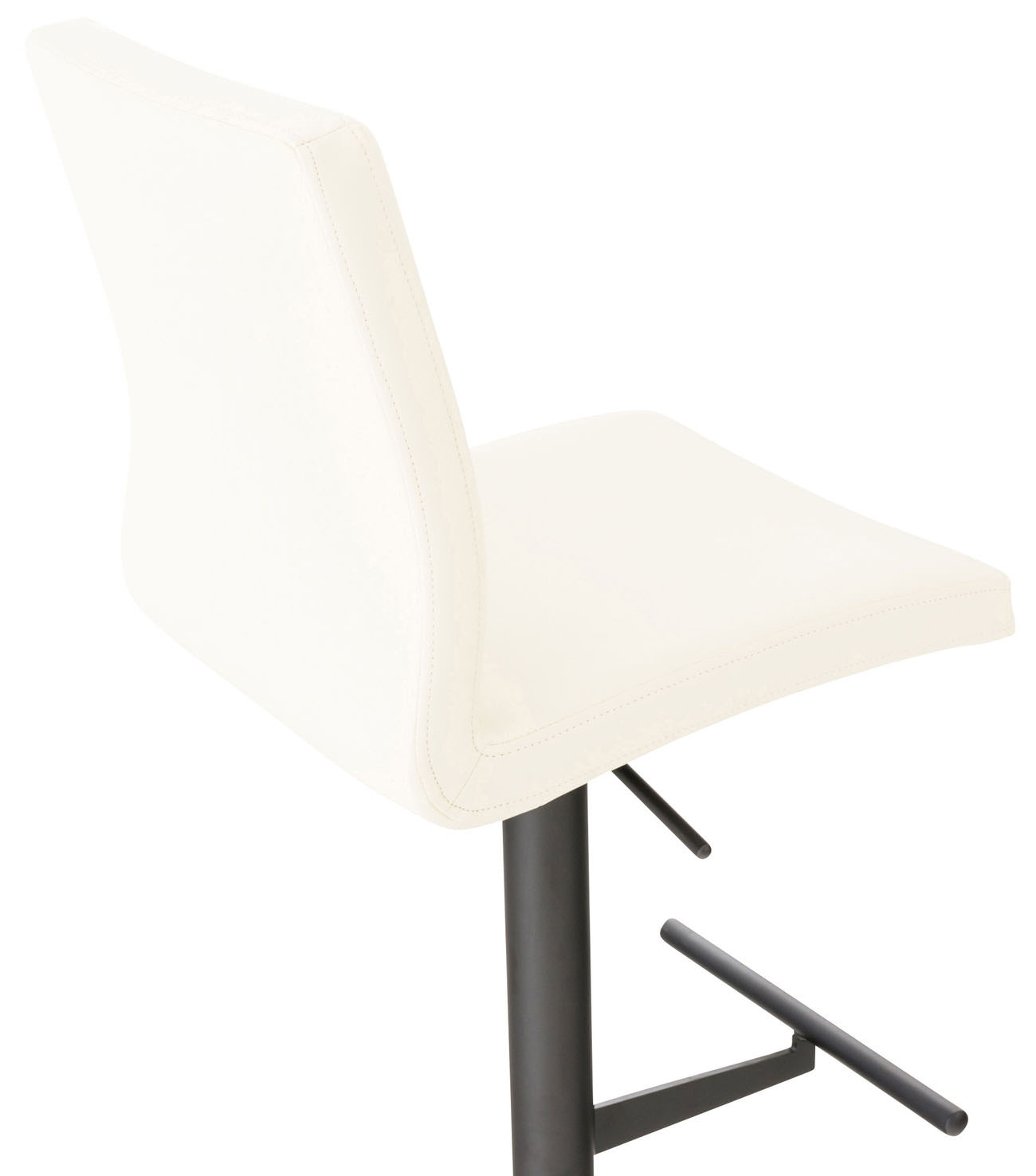 Barhocker Cadiz Kunstleder schwarz