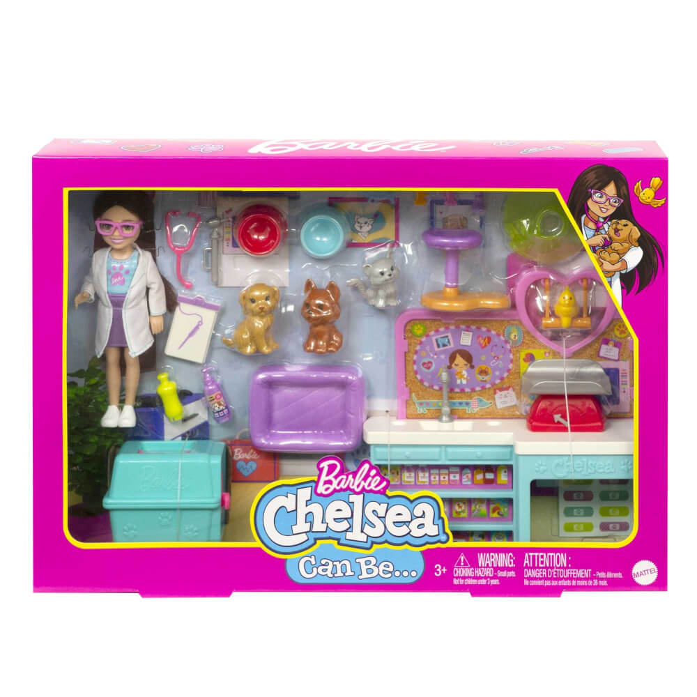 Mattel Sonstiges Mattel HGT12 - Barbie - Chelsea Tierklinik Spielset