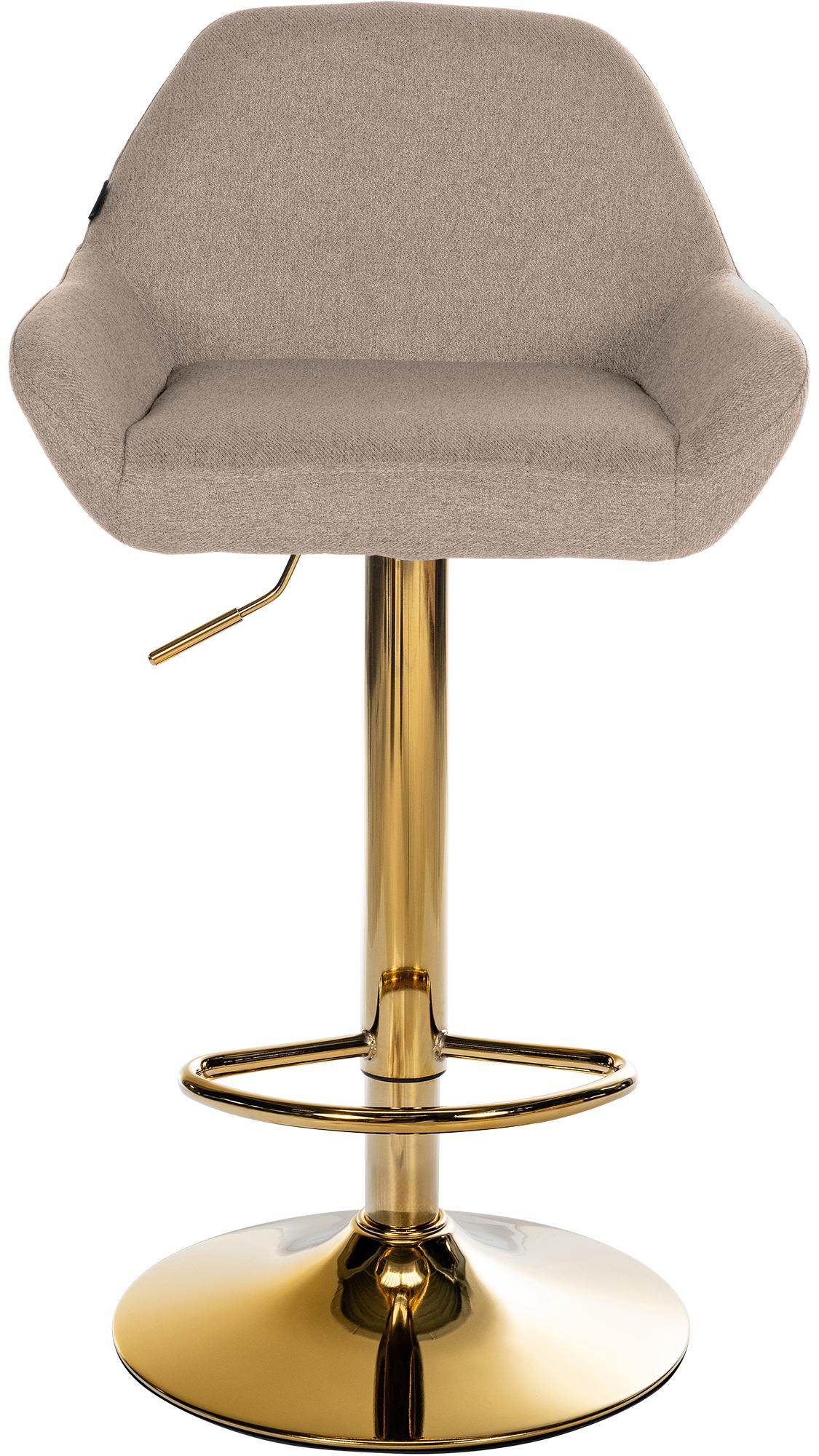 Barhocker Braga Gold Stoff