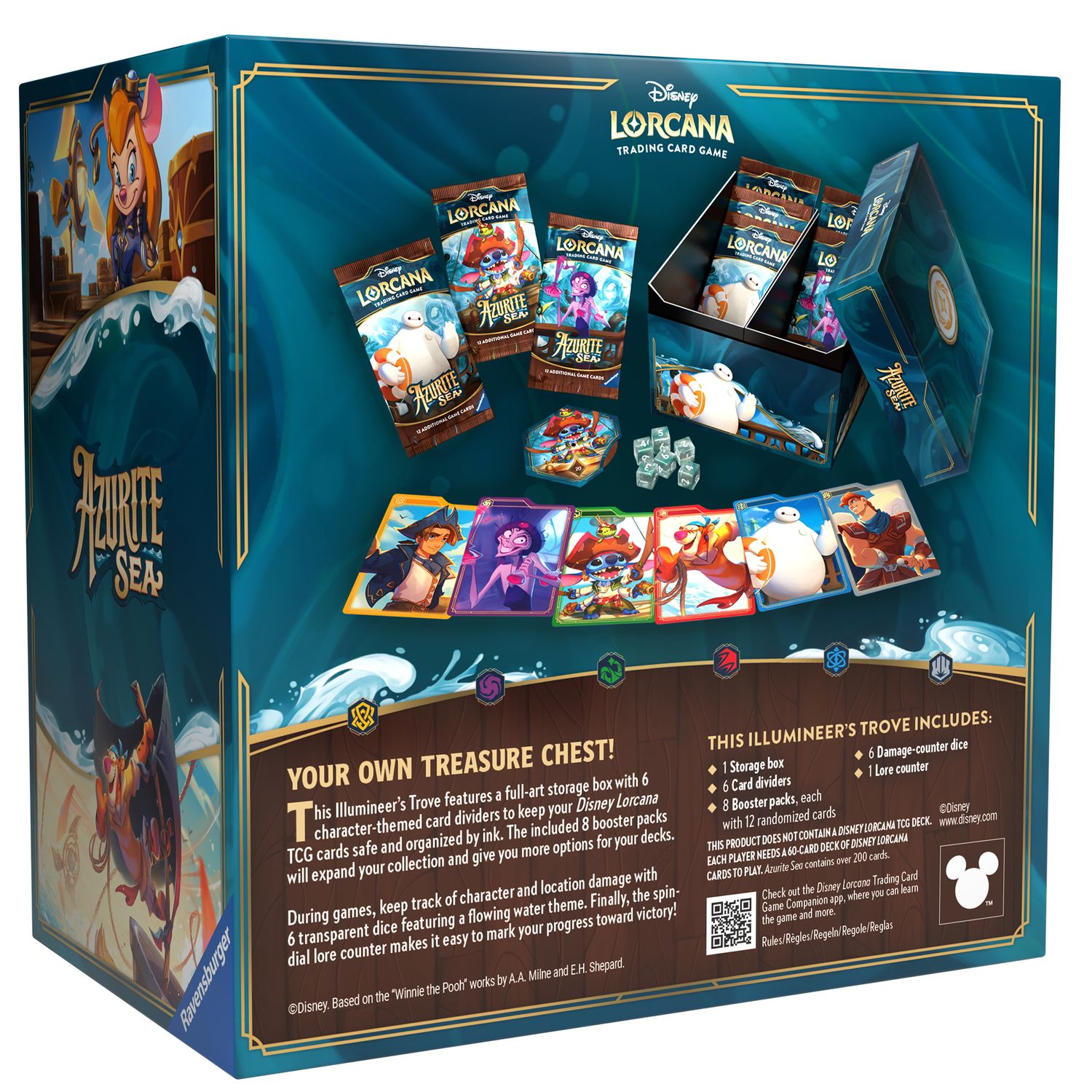 Ravensburger Disney Disney Lorcana: Set 6 -  Azurite Sea Trove - EN