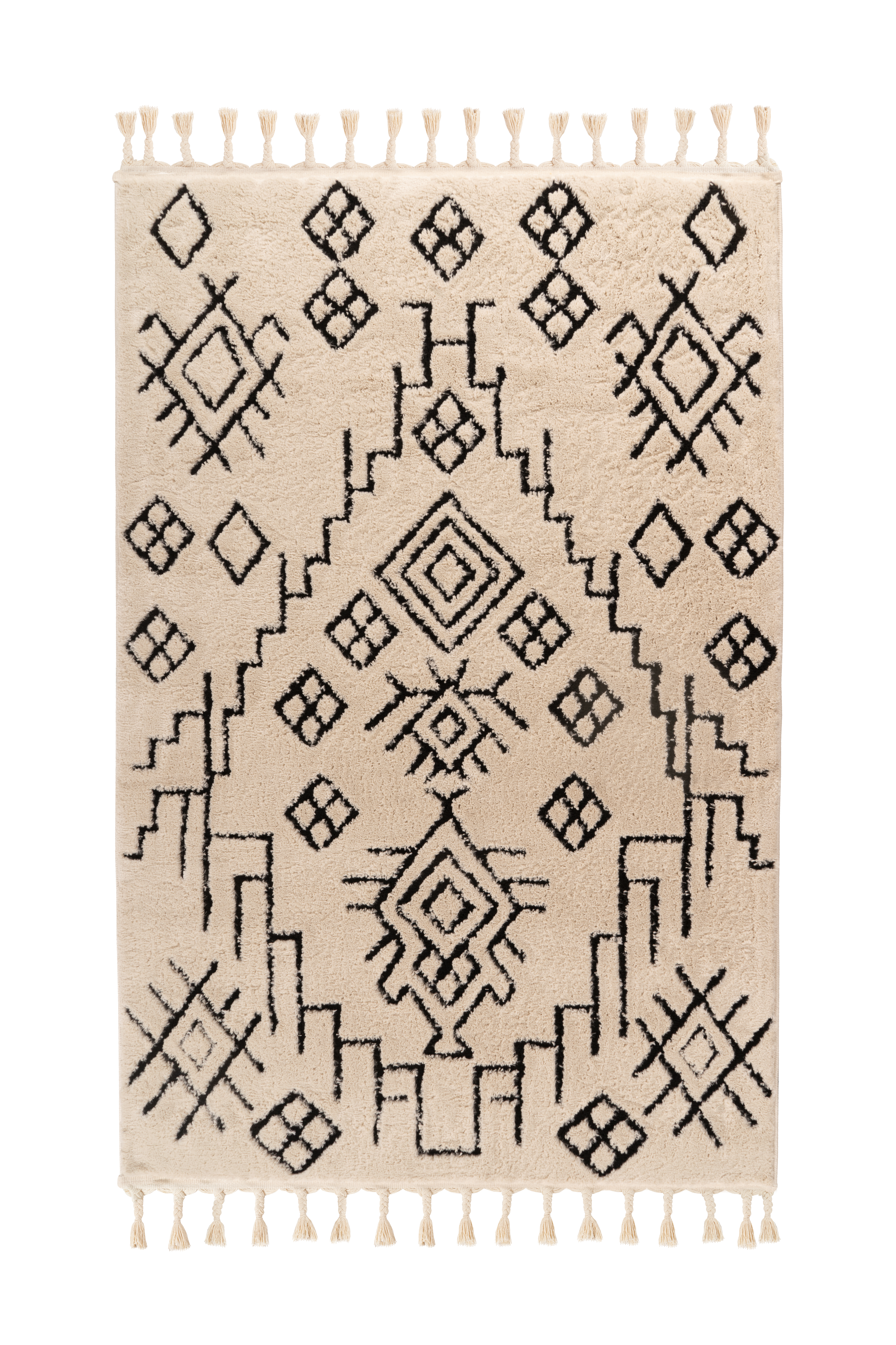 Teppich Loris 525 Weiß 160 x 230 cm