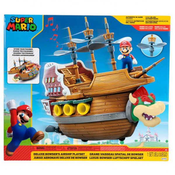 Jakks Pacific Sammel- & Spielfiguren Nintendo Super Mario - Bowser Spielfiguren-Set