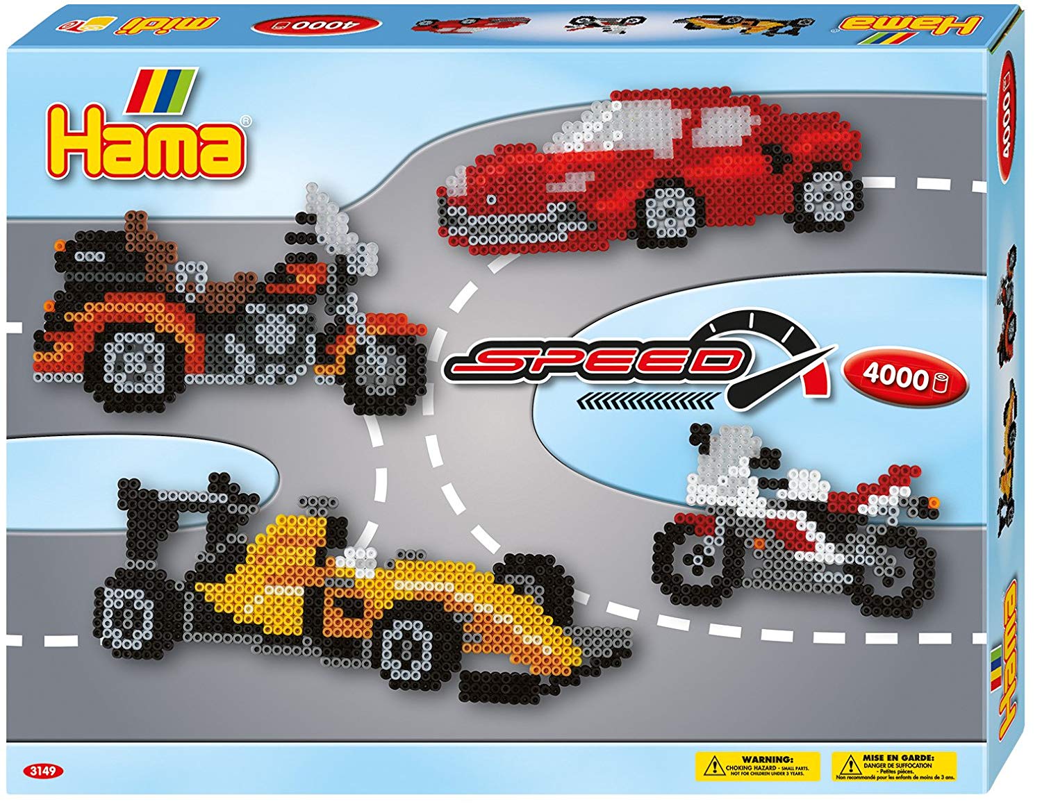 Hama Bastel- & Kreativspielzeug Hama 3149 - Geschenkpackung, Speed