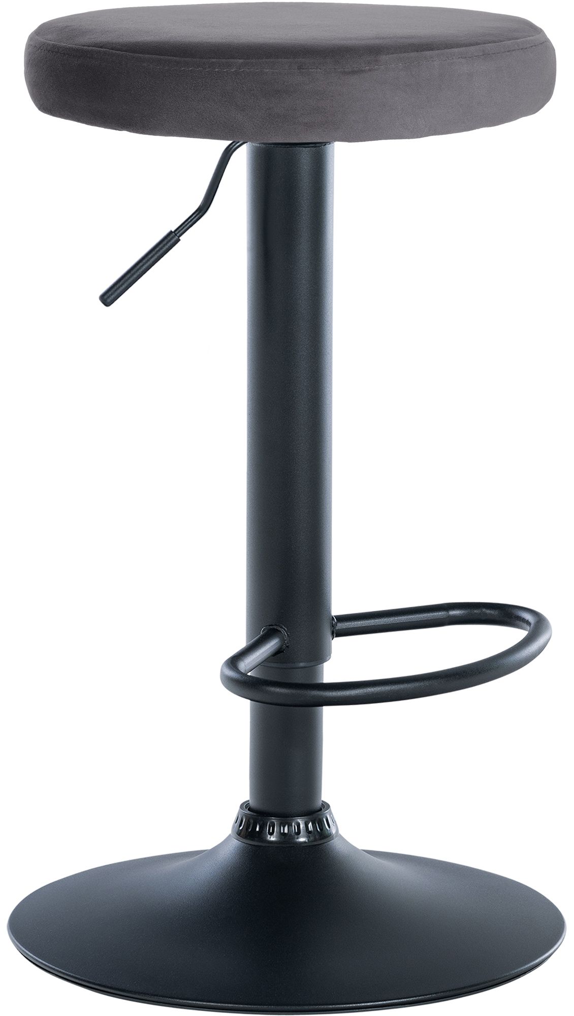 Barhocker Ponte Samt schwarz