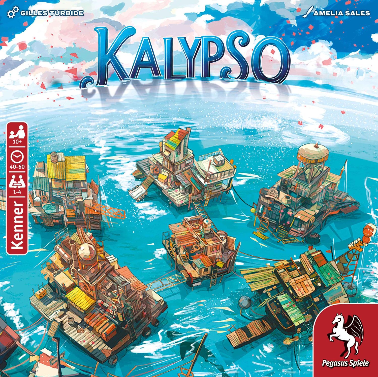 Pegasus Brettspiele & Gesellschaftsspiele Kalypso – Kennerspiel