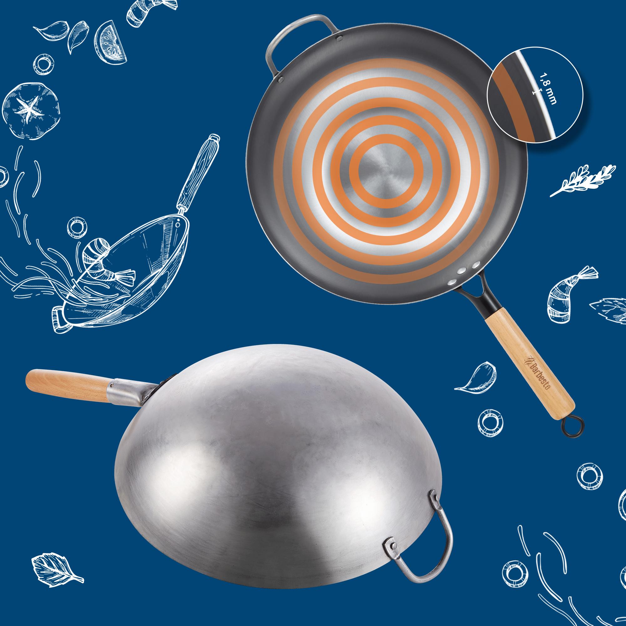 Wok Set Flach