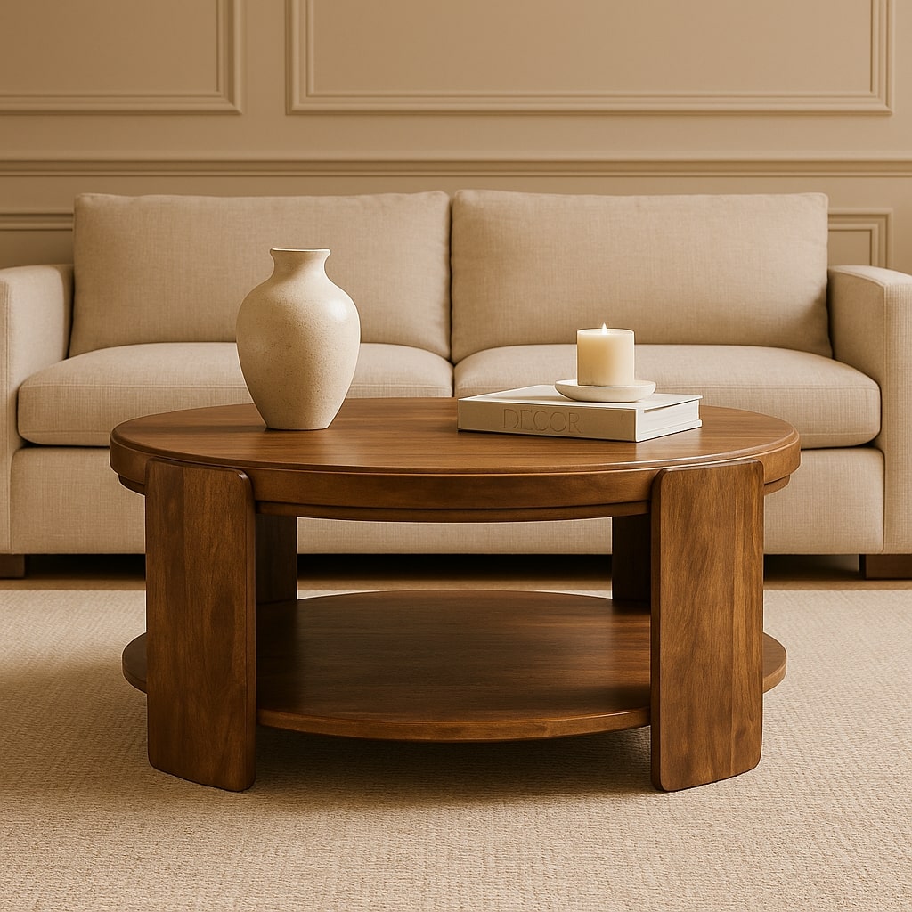 Couchtisch „Savoy“ aus Leder