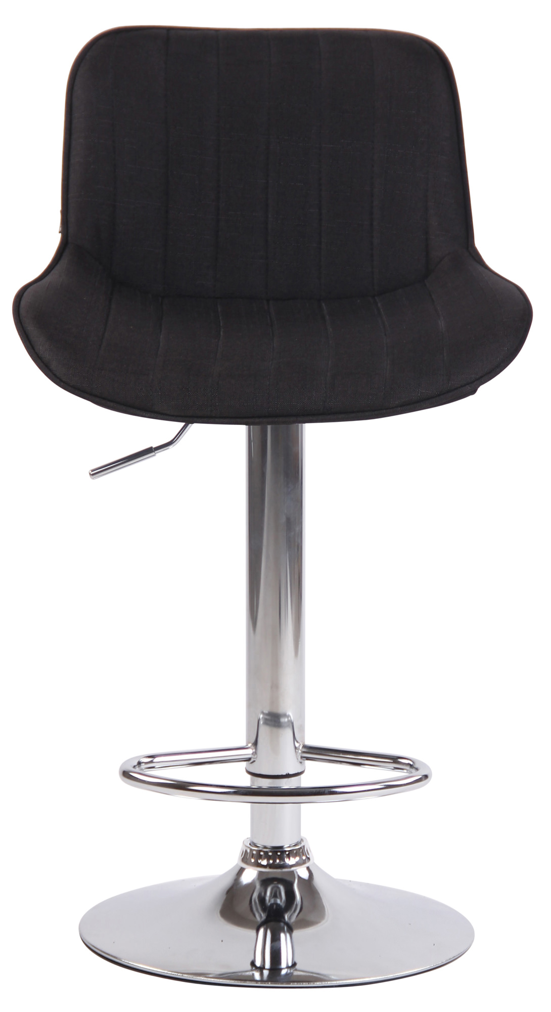 Barhocker Lentini Stoff chrom