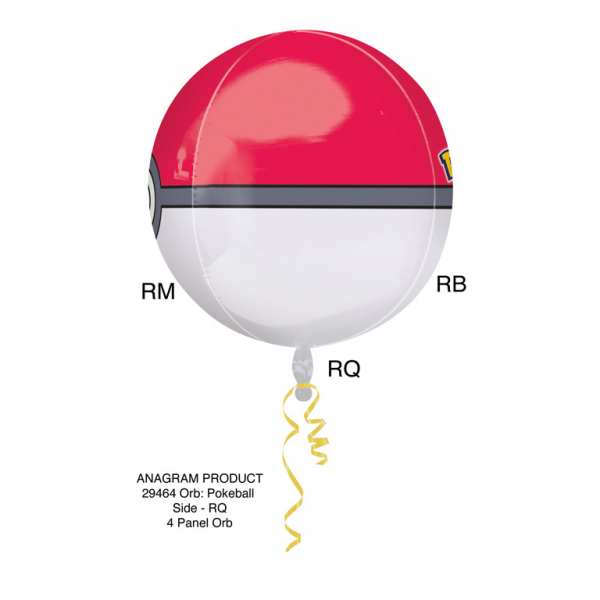 Riethmüller - Amscan Party & Deko Pokémon - Folienballon Pokéball