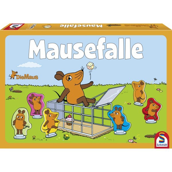 Schmidt Spiele GmbH Brettspiele & Gesellschaftsspiele Die Maus, Mausefalle - Kinderspiel