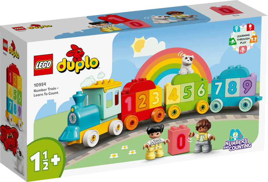 LEGO® Bau- & Konstruktionsspielzeug LEGO® DUPLO® 10954 - Zahlenzug - Zählen lernen (23 Teile)