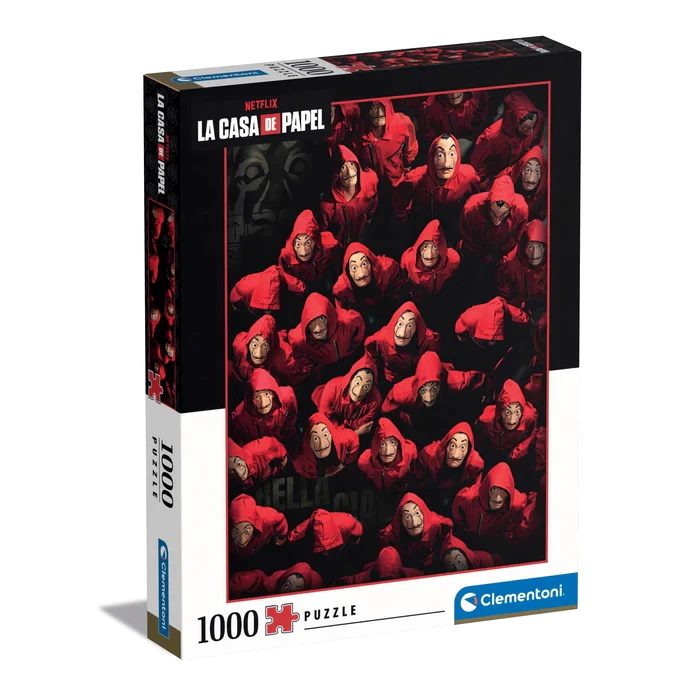 Clementoni Puzzles Clementoni 39654 - 1000 Teile Puzzle - Netflix - La Casa de Papel