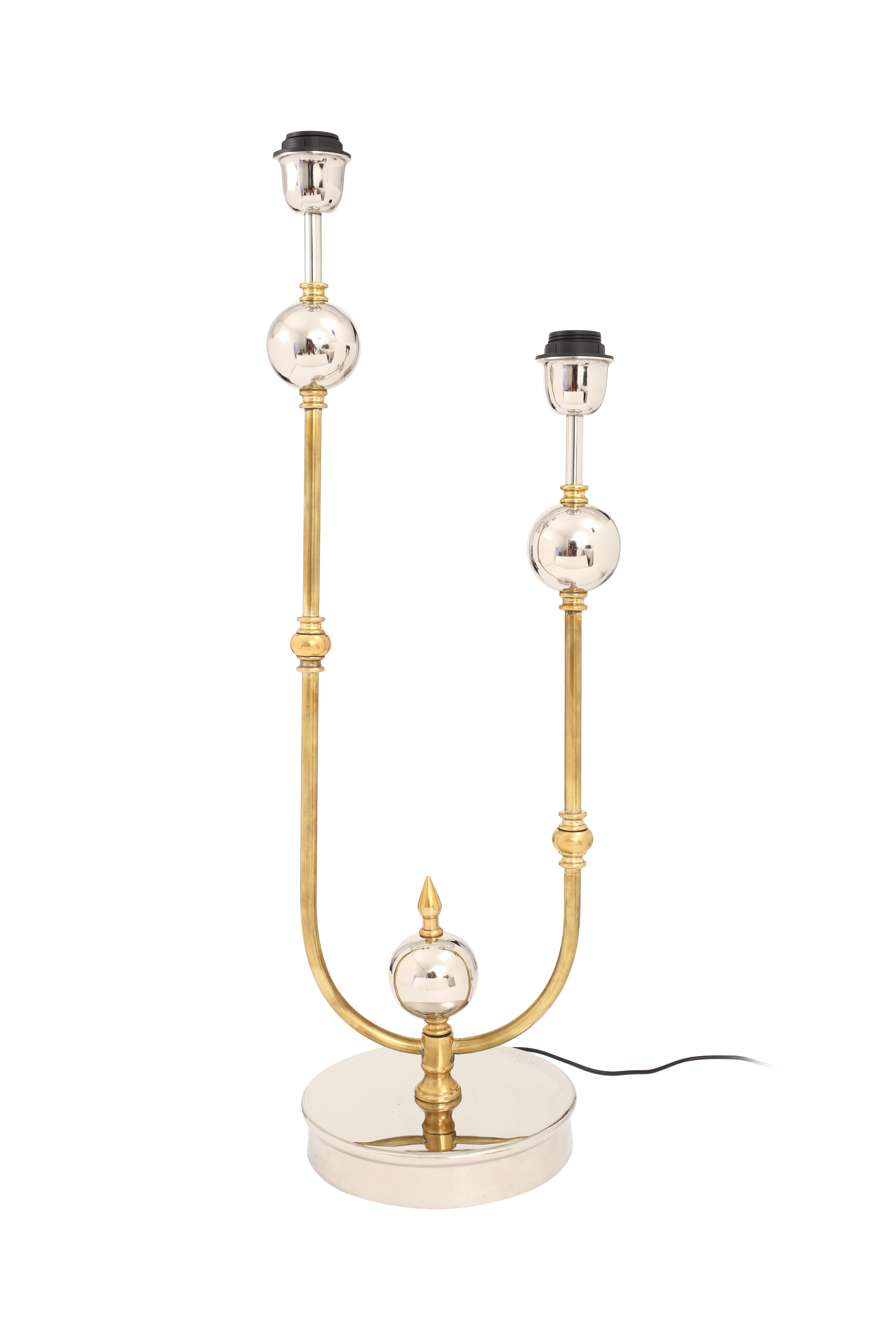 Leuchten Tischlampe Cosima 425 Silber / Gold
