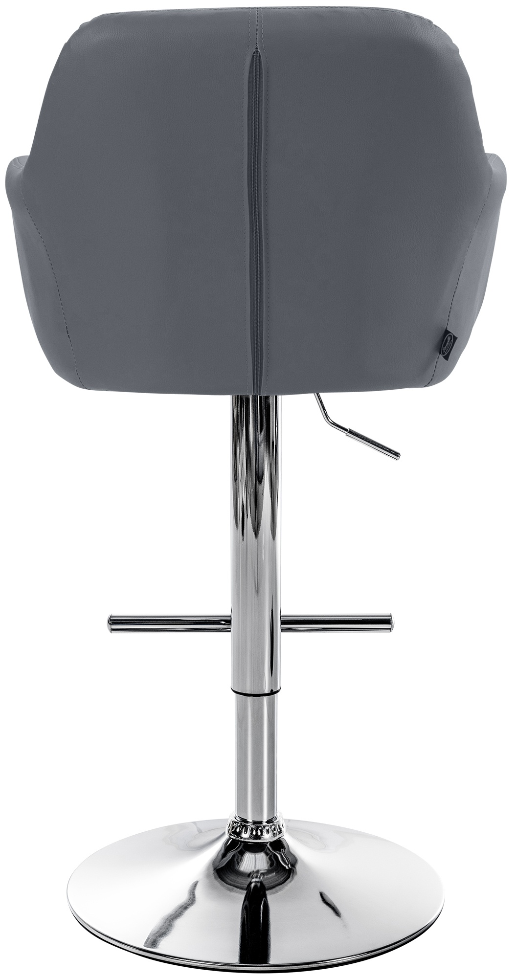Barhocker Natoma Kunstleder chrom