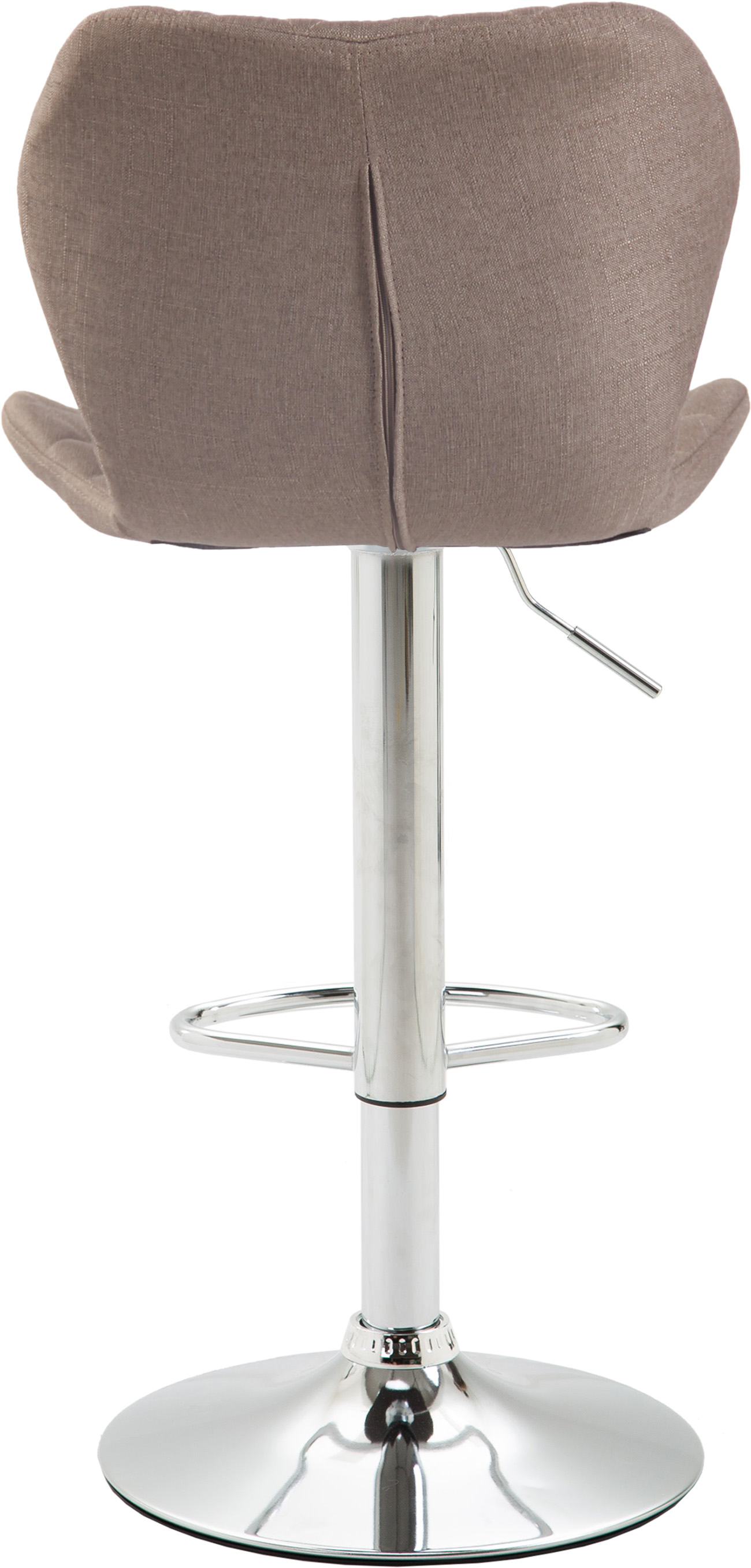 2er Set Barhocker Cork Stoff chrom