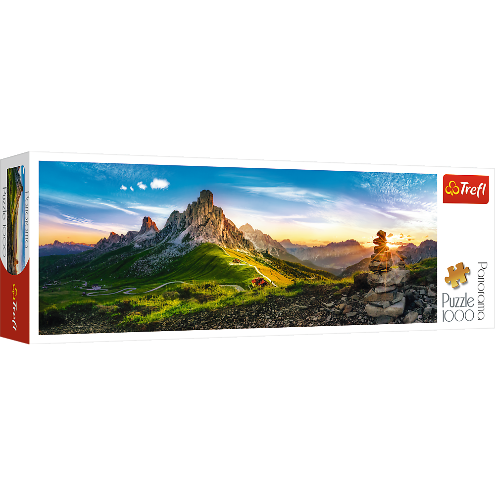 Trefl Puzzles Passo di Giau, Dolomiten - Panorama Puzzle 29038 - 1000 Teile