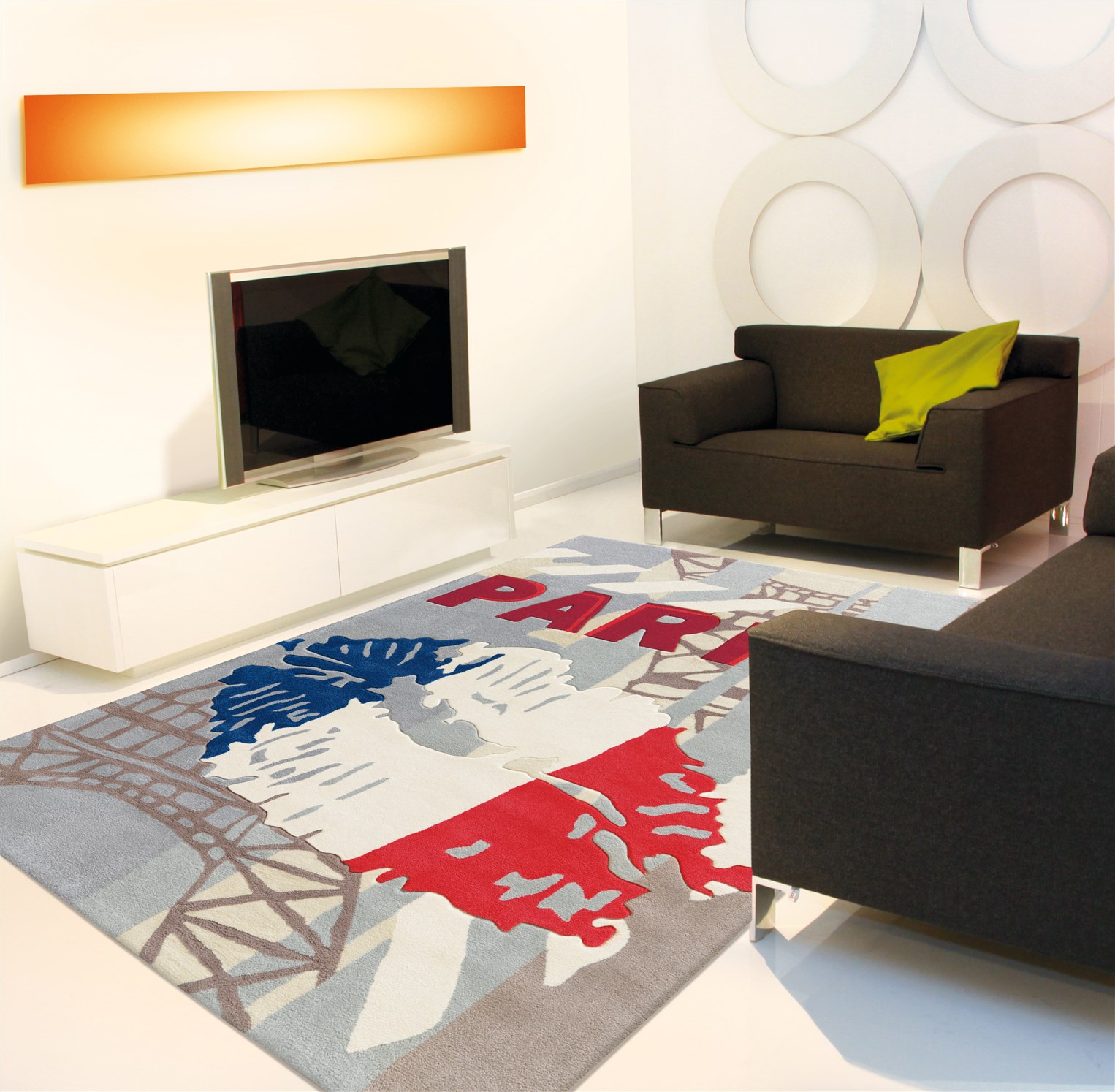 Teppich Joy 4203 Tricolore Paris 170cm x 240cm