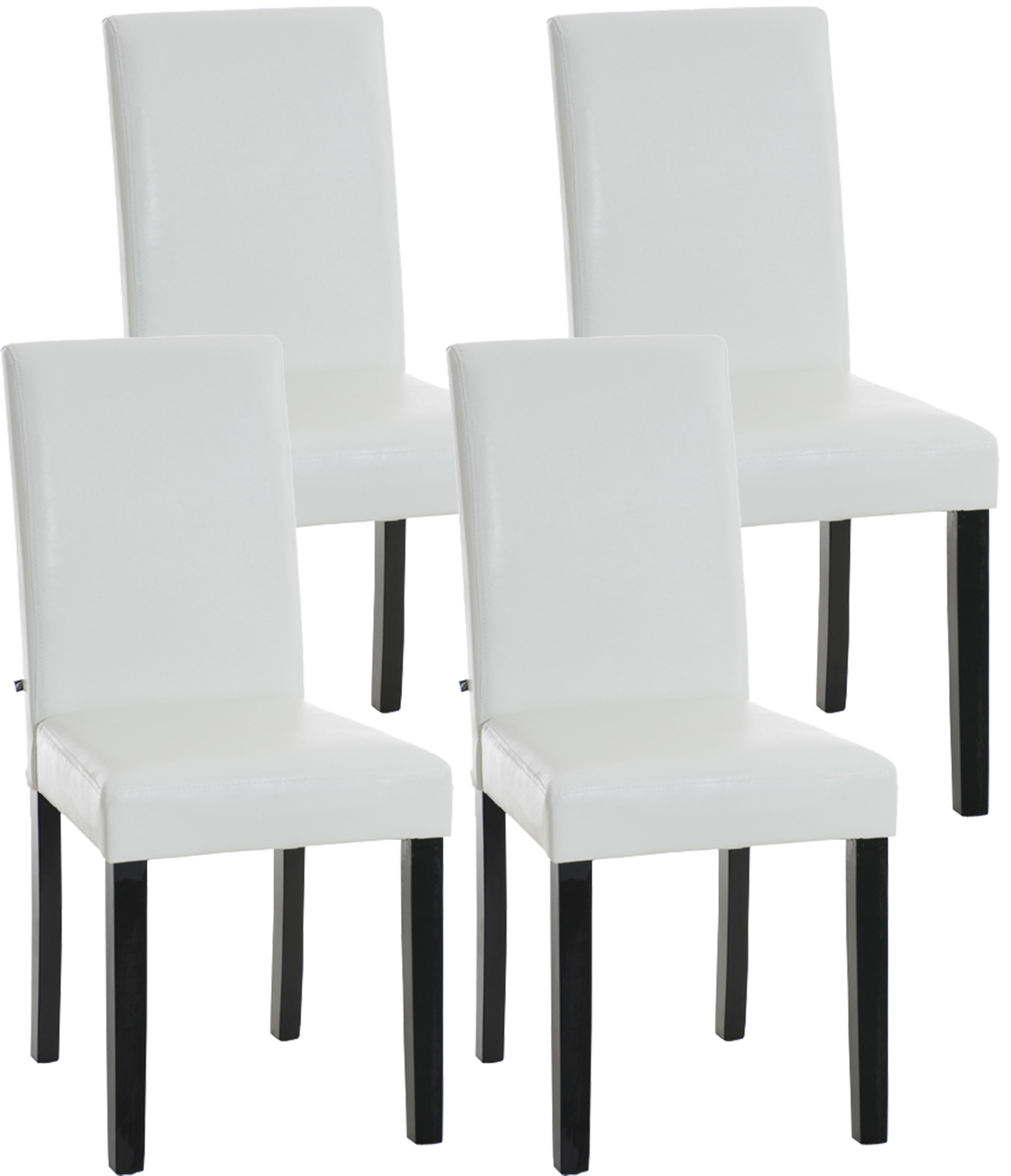 4er Set Esszimmerstuhl Ina schwarz