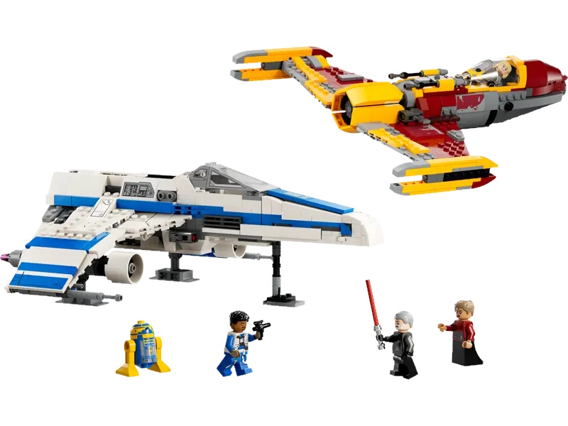 LEGO® Bau- & Konstruktionsspielzeug LEGO® 75364 - Star Wars™ New Republic E-Wing™ vs. Shin Hatis Starfighter™ (1056 Teile)