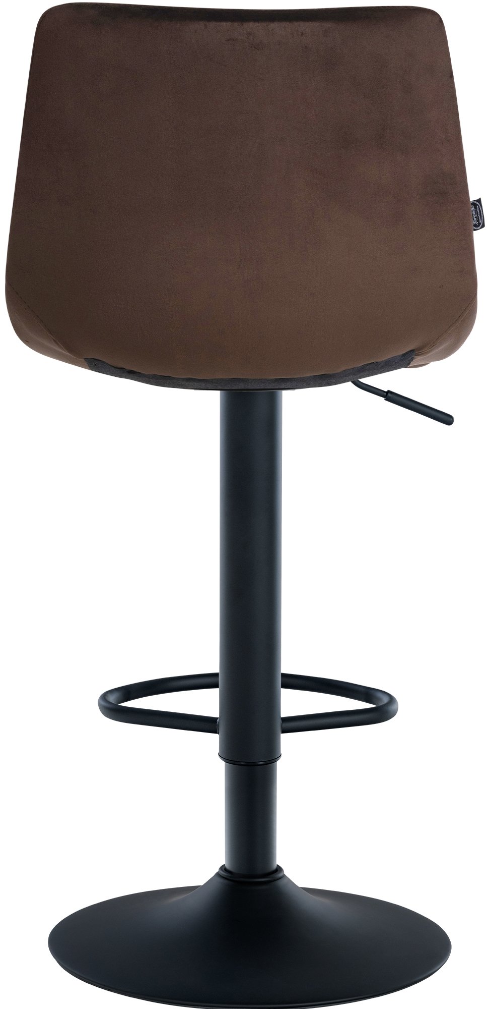 Barhocker Jerry Samt schwarz
