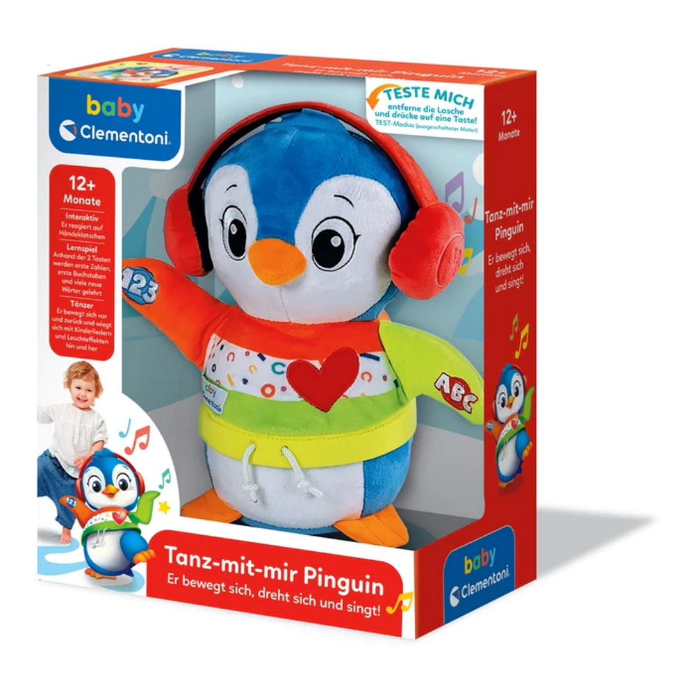 Clementoni Verschiedene Lizenzen Clementoni 59287 - Tanzmitmir Pinguin