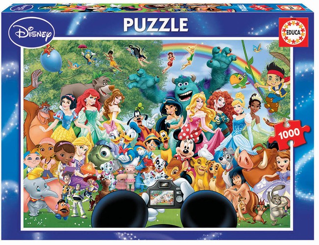 Educa Puzzles Educa Puzzle 9216297 - Marvellous World of Disney - 1000 Teile Puzzle