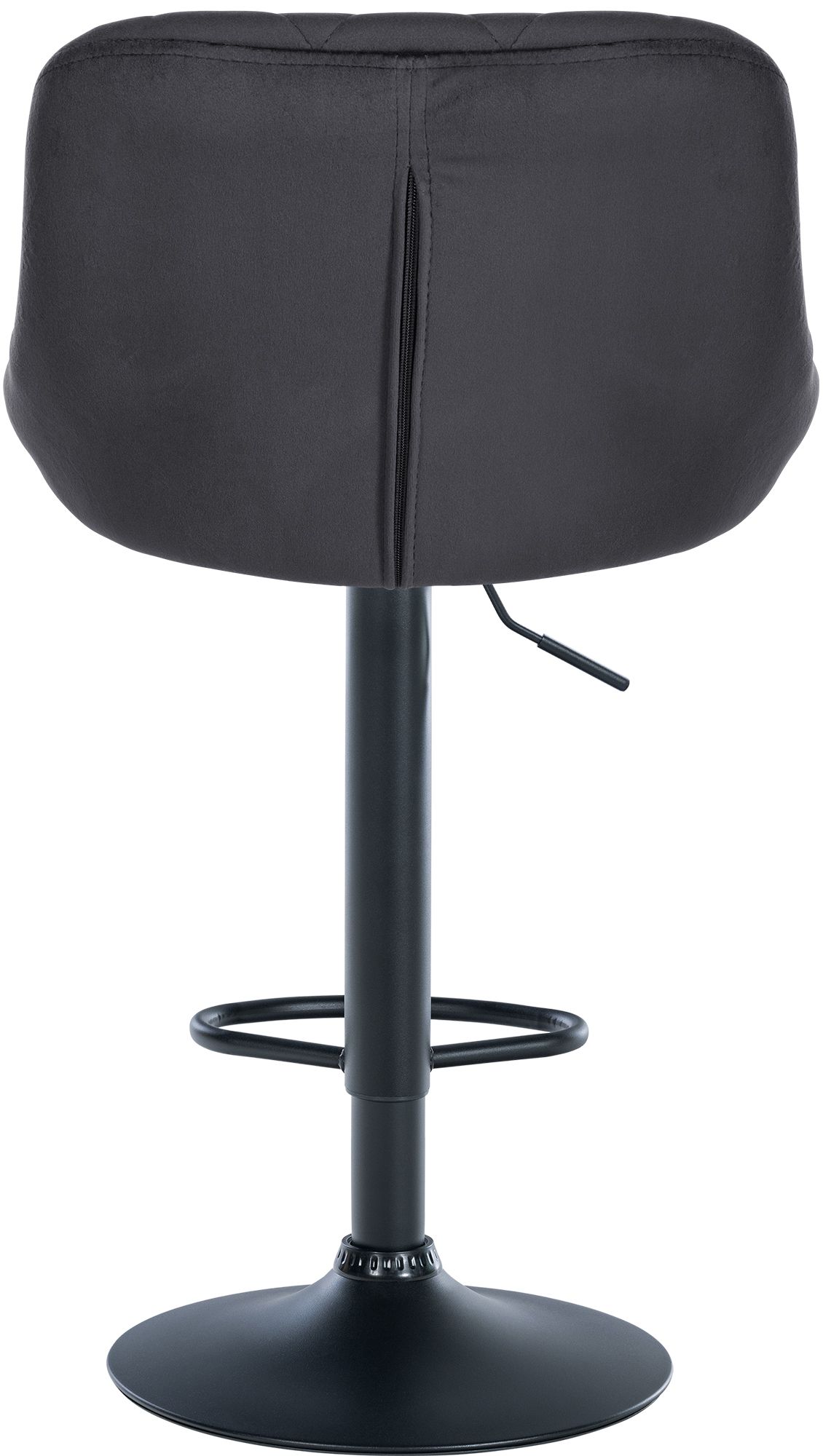 Barhocker Lazio Samt schwarz