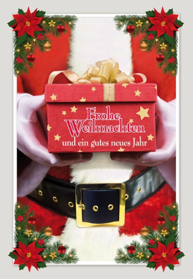Taunus-Verlag Saisonartikel Weihnachtskarten - 100 Stück - 6 Motive