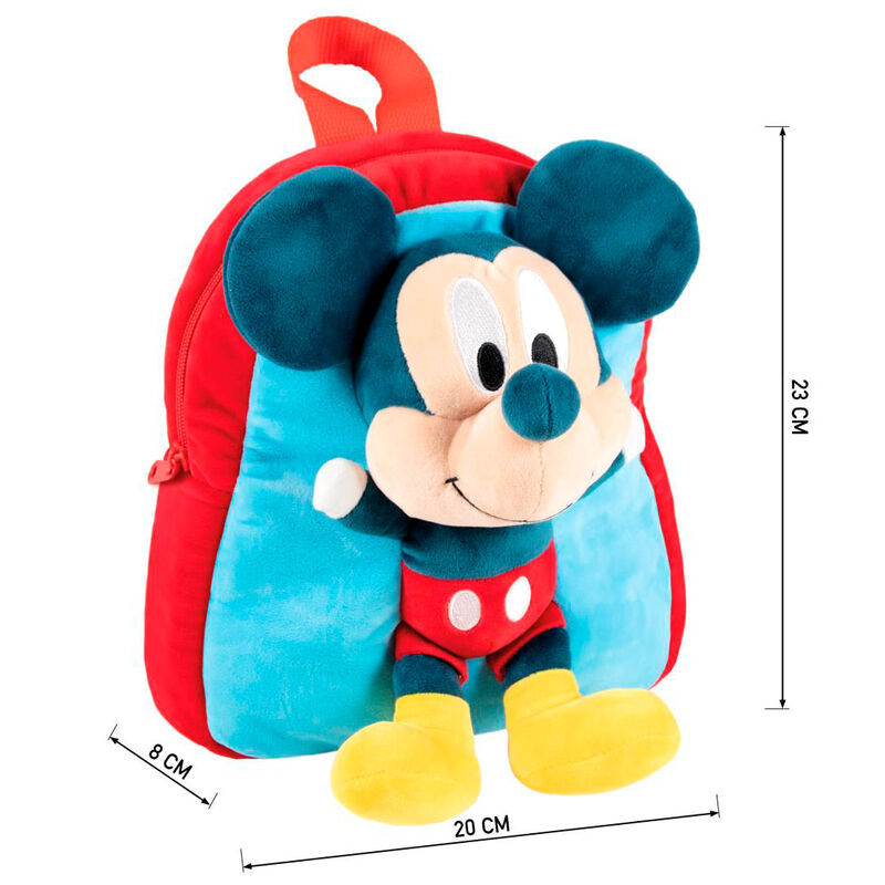 Cerda Rucksäcke & Taschen Disney Mickey Mouse - Plüsch-Rucksack 23cm